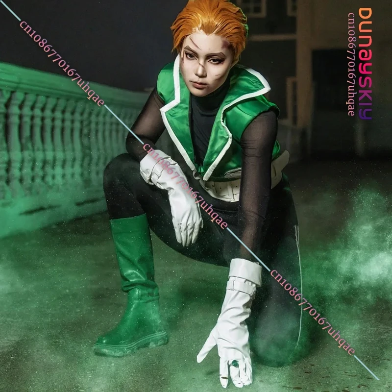 

SAIKOU-Guy Darrin Gardner Cosplay Hero Costume Halloween Disguise Jumpsuit Shoe Suit Unisex Outfit 202Carnival Theme Dress Up