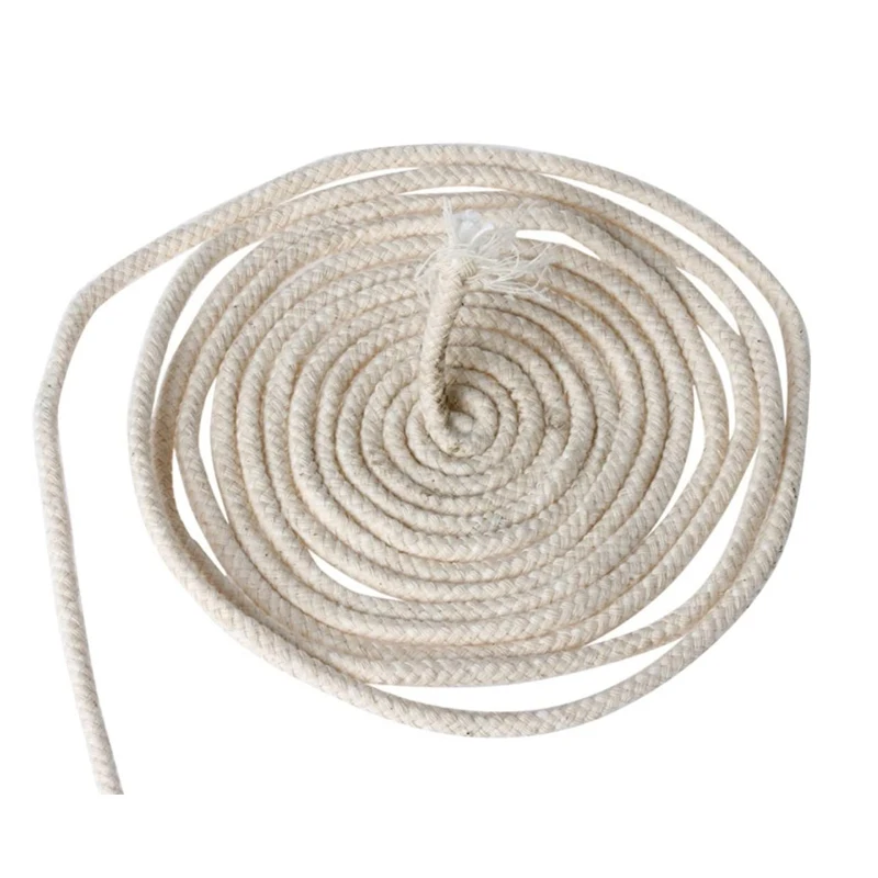 2mm/3mm/4mm/5mm/6mm/8mm Round Cotton Alcohol Wick for Glass Oil Lamps Burner