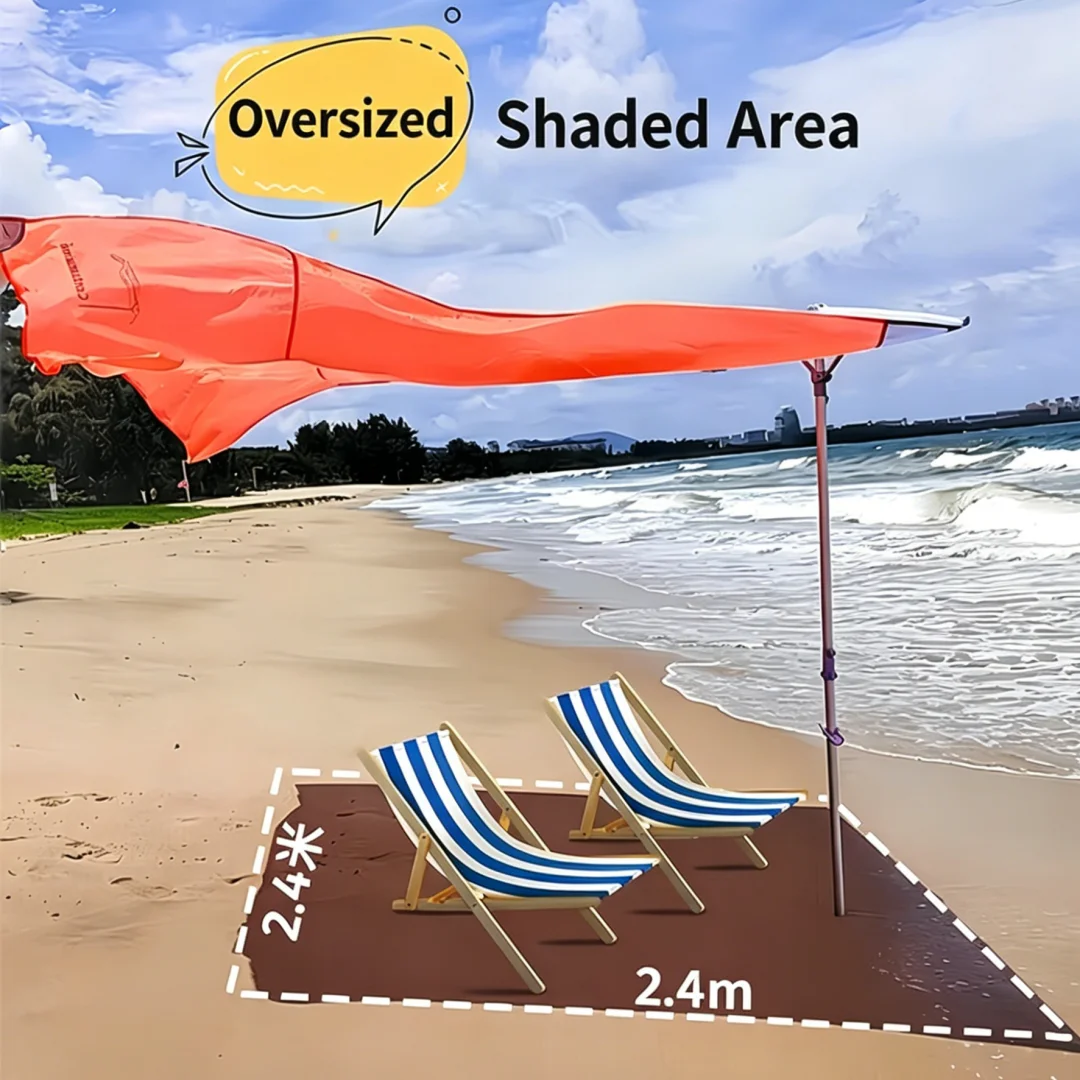 

Beach Canopy Tent Instant Pop Up Sun Shade Shelter Portable UV Protection Camping Awning Outdoor Fishing Picnic Quick Open Tent