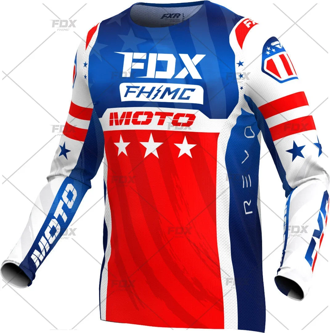 MTB Kids Enduro Jersey BAT FDX FHMC Downhill Jersey Mountain Bike T-shirt Motocross Motorcycle Jersey Quick-Dry Children\'s