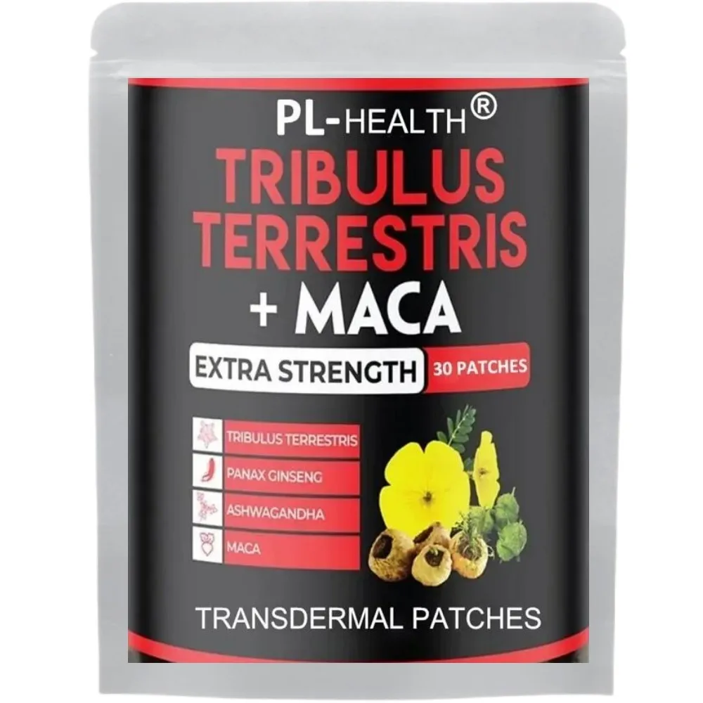 

Tribulus Terrestris Transdermal Patches Combined with Ashwagandha, Panax Ginseng Boost Energy, Mood, Stamina 30 Patches