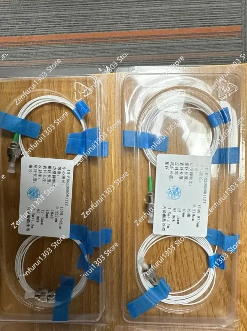 FBG Sensor 1550 Nm Center Wavelength Optical Networking Equipment Fiber Bragg Grating Reflector Instrument for Telecommunication