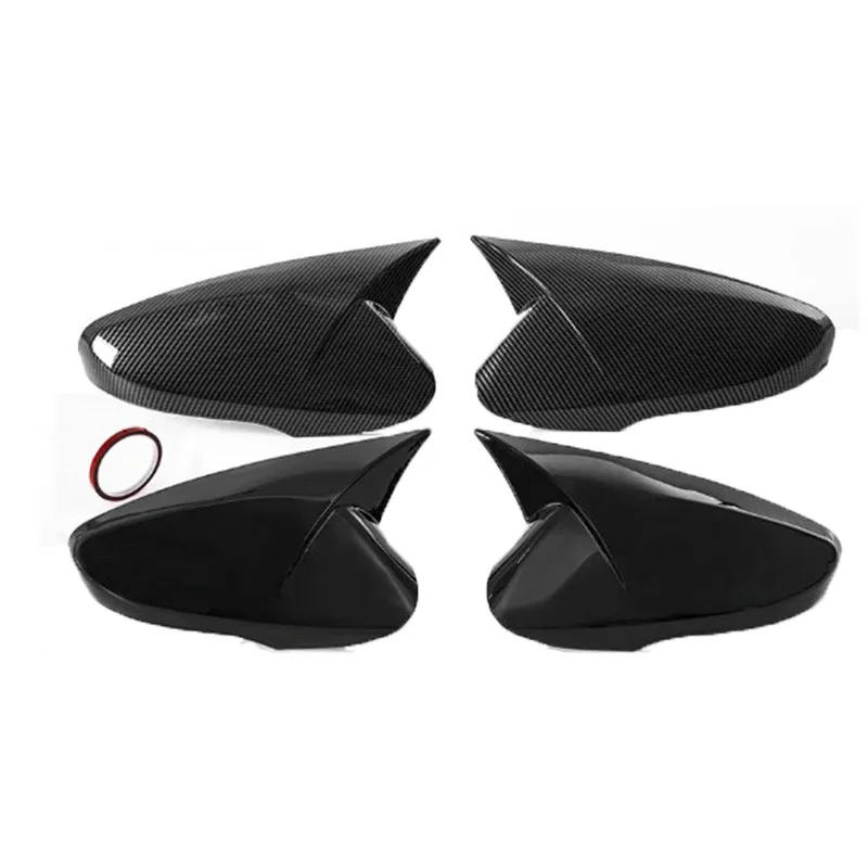 For Hyundai Veloster Elantra Solaris 2010 2011 2012 2013 2014 -2017 Car RearView Mirror Cover Side Shell  Rear View Caps Trim