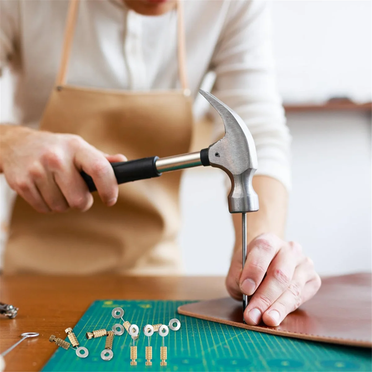 High-end 14Pcs Leather Positioning Needles, Leather Suture Positioning Needle Leather Locking Pins Leathercraft Located Needles