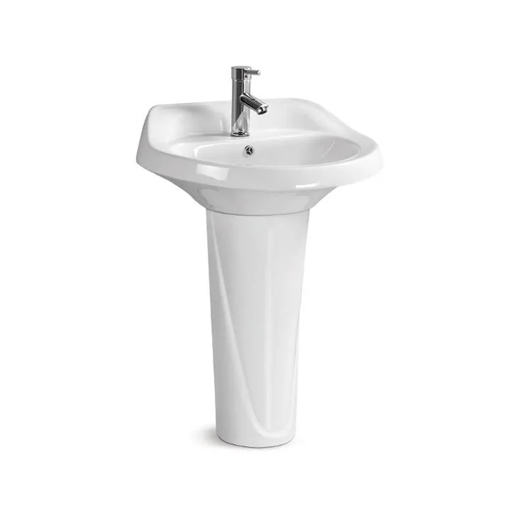 Bacia de coluna Lavatório de parede