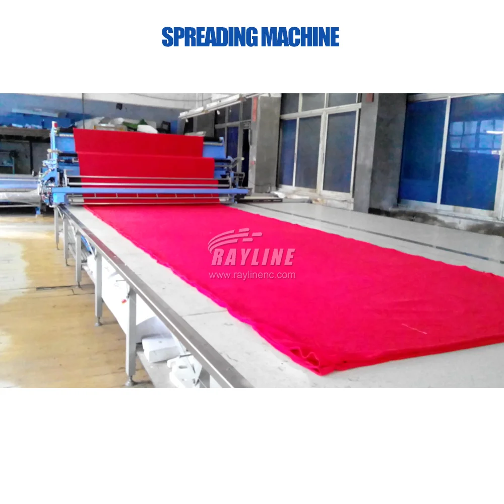 Automatic compact spread cloth fabric roll spreader machine Manual Fabric Spreading Auto Industrial Cutting Machine