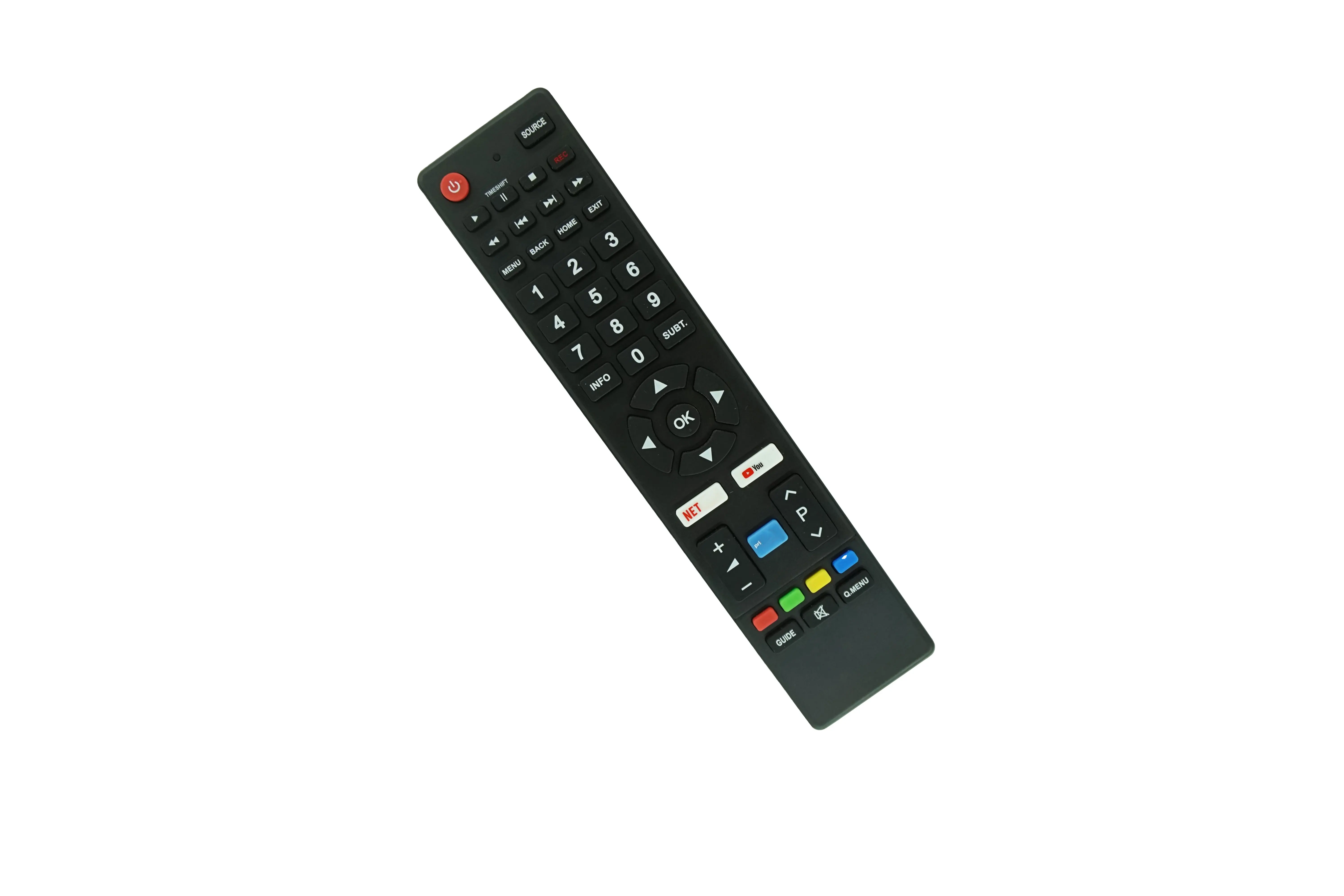 Controle remoto para tv saba sa40s55n sa40s57n, sb43uhd19 sb50uhd18 sb55uhd19 e chiq u75g8 smart 4k uhd