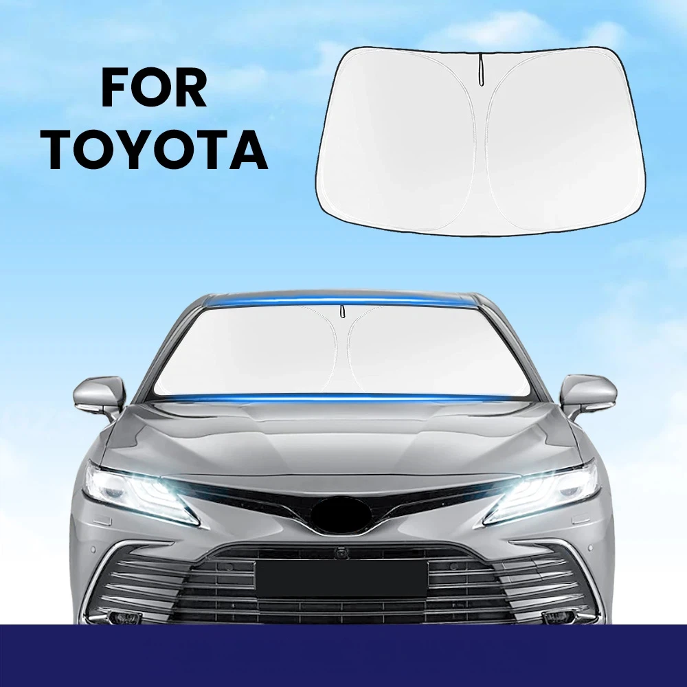 

Car Windshield Sun Shade Covers Visors Auto Front Window Sunscreen Parasol Coche For Toyota Camry 2007-2011 Sunshade Accessories
