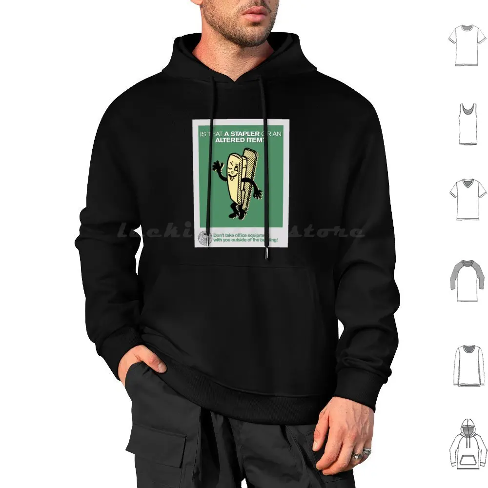 Control Stapler Or Altered Item Hoodie cotton Long Sleeve Alan Wake Control Remedy Federal Bureau Of Control Game Gaming