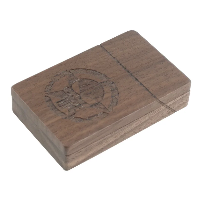 Wooden Guitar Pick Box EVAFoam Pick Storage Box Guitar pick bag Guitar Pick Gift Set