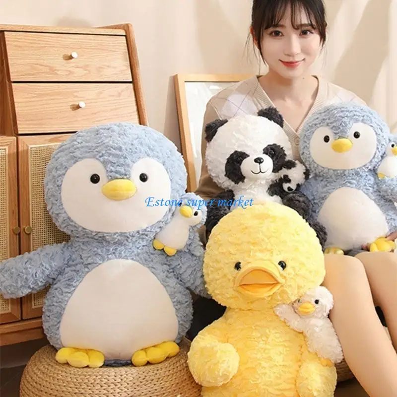 090b juguetes para niños animal lindo dibujos animados pingüino-panda