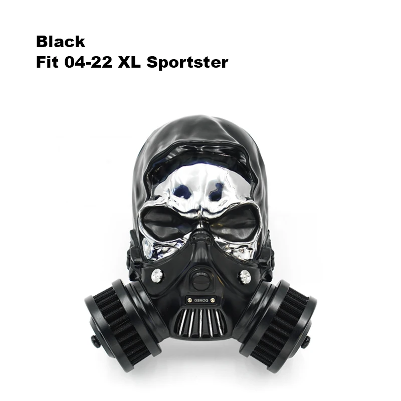 Skull High-Flow Air Cleaner Kit HD 2018-Later Softail 2017-Later
