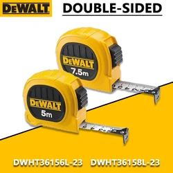 DEWALT DWHT36156L-23 5M DWHT36158L-23 7.5M Double-Sided Tape Measure Construction Carpentry Mapping Measurement Tools
