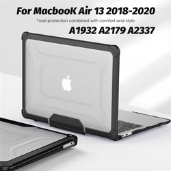 Conjoined Body Laptop Case For New Macbook Air 13 Case Heavy Three Defenses Duty Rugged 2020 Air M1 Chip A2337 A2179 A1932 Cover