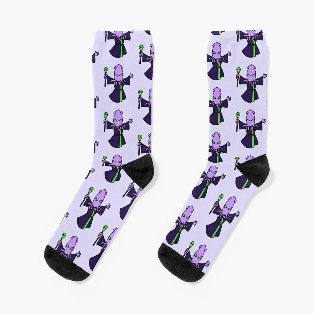 Classic DND Beasties - Mind Flayer Socks gifts hiking luxury Ladies Socks Men's