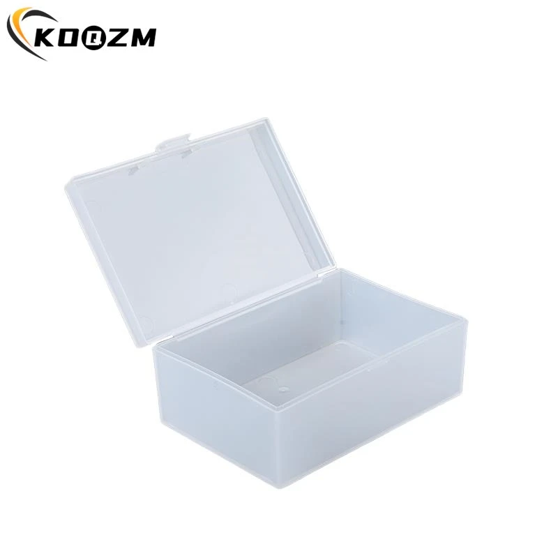 Frosted Storage Box Multifunctional Dustproof Organizer Photocards, Sleeves,Small Card Film Sorting Flip Box, Jewelry Storage