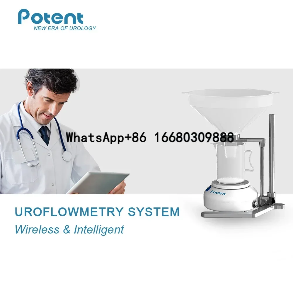 Accurate Urology Medical Device Factory Wireless Intelligent Uroflowmetry Uroflow Meter Machine