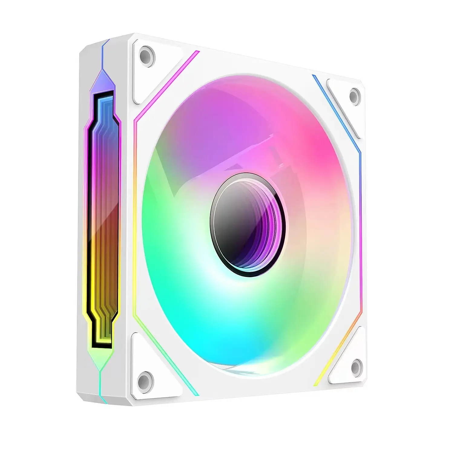 12CM Prism 4 Pro Fourth Generation Case Fan with ARGB Colorful Divine Light Sync