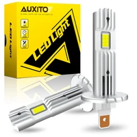 AUXITO 2 uds 12000LM H1 bombilla de faro LED H1 LED Canbus luz antiniebla de cabeza de coche 6500K blanco 12V 60W sin ventilador para Volkswagen VW Kia