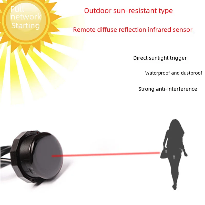 

Trash Can Sensor Photoelectric Sensor Photoelectric Switch Human Body Detection Infrared DetectionXKC