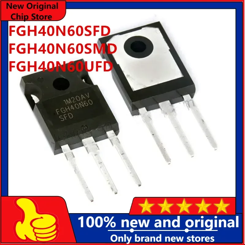 10PCS/Lot Brand New 40N60 40A 600V TO247 IGBT Original FGH40N60SFD FGH40N60SMD FGH40N60UFD Transistor FGH40N60 SFD SMD UFD