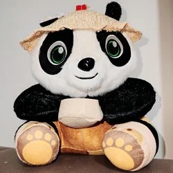 Global Park's Panda Po Meditating Stuffed Toy - Kung Fu Po - Cute Cartoon Anime Toy, Girls' Hugging Pillow, Gift, Souvenir