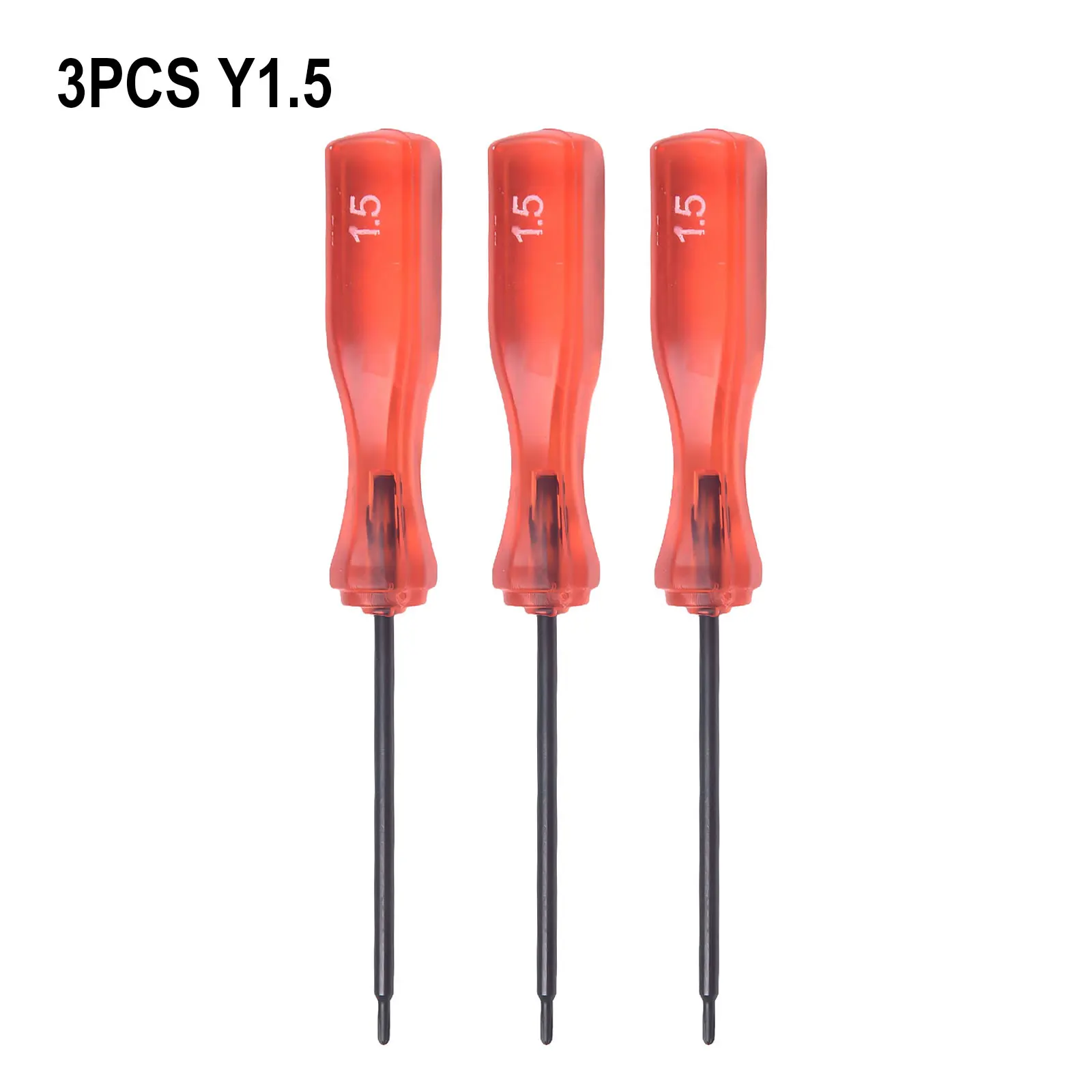 Practical Quality Tri-Wing Screwdriver Screwdriver Metal Precision 108mm Length Portable 3Pcs For Game Devices