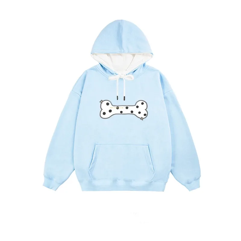 

Новая толстовка с 3D-принтом в горошек из мультфильма, зимний флисовый теплый топ, модный мужской и женский одинаковый стиль