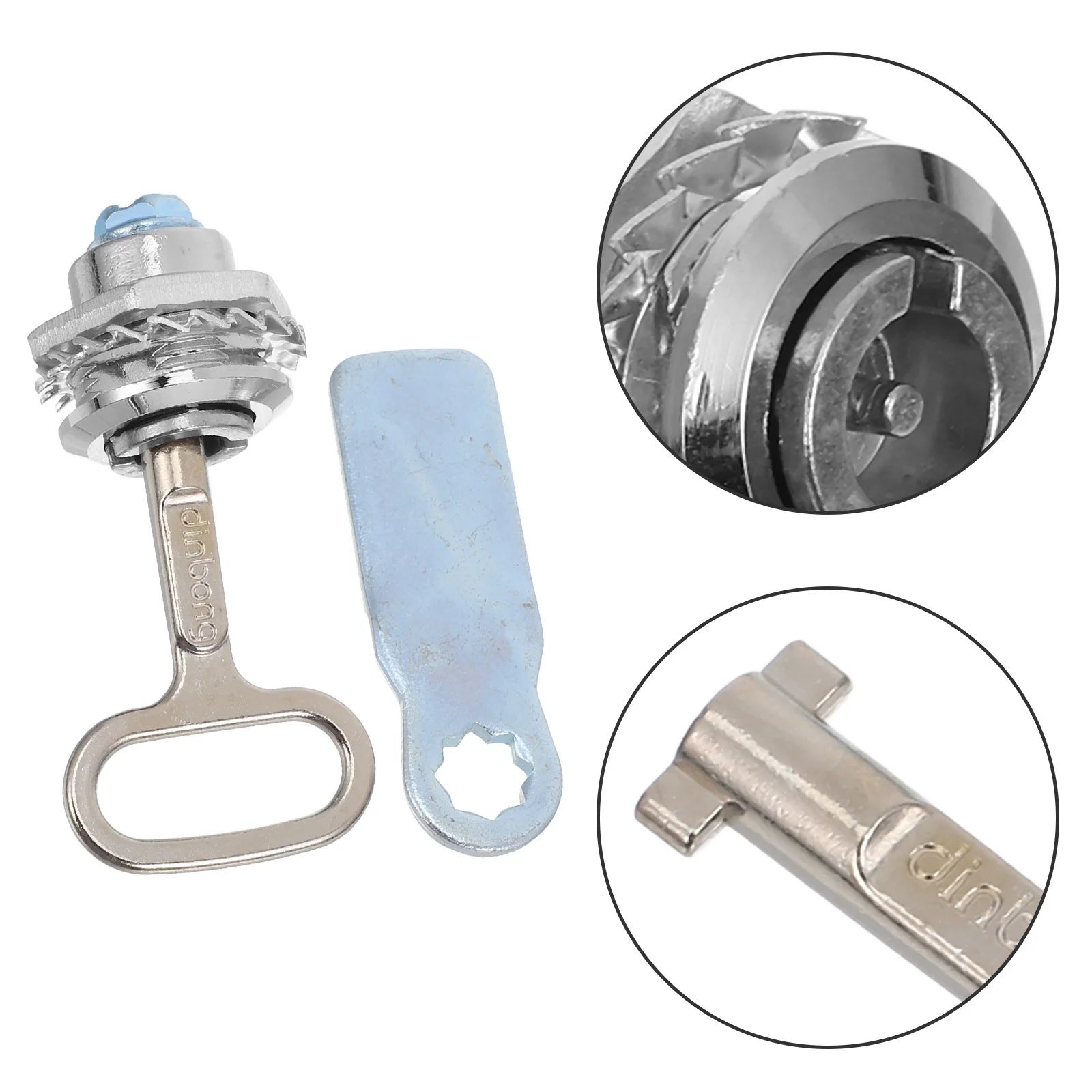 

Electric Cabinet Zinc Alloy Meter Door For Gas Water Box Outdoor Hardware Cam Lock Set Electrical Cabinet Lock