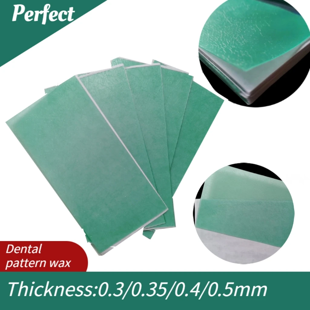 

Dental Lab Material Dental Wax Base Plate Green Casting Wax Stippled Pattern Fine Coarse Auxiliary Wax