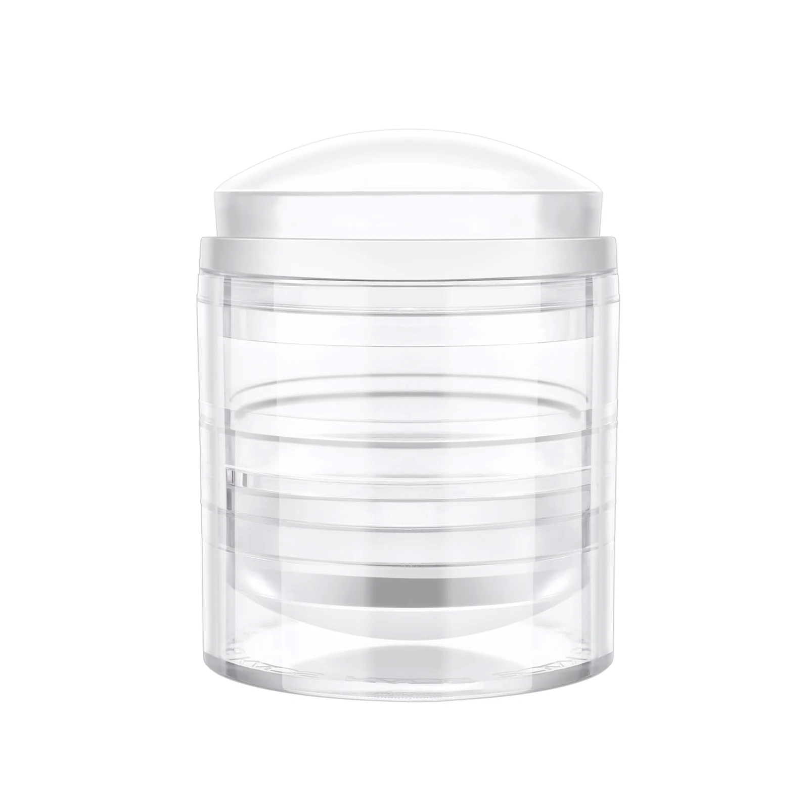 

1/2/3/5Pcs Double-Head Nail Stamper Free Combo Detachable Transparent Nail Stamping Plates Soft Silicone French Manicure Tools