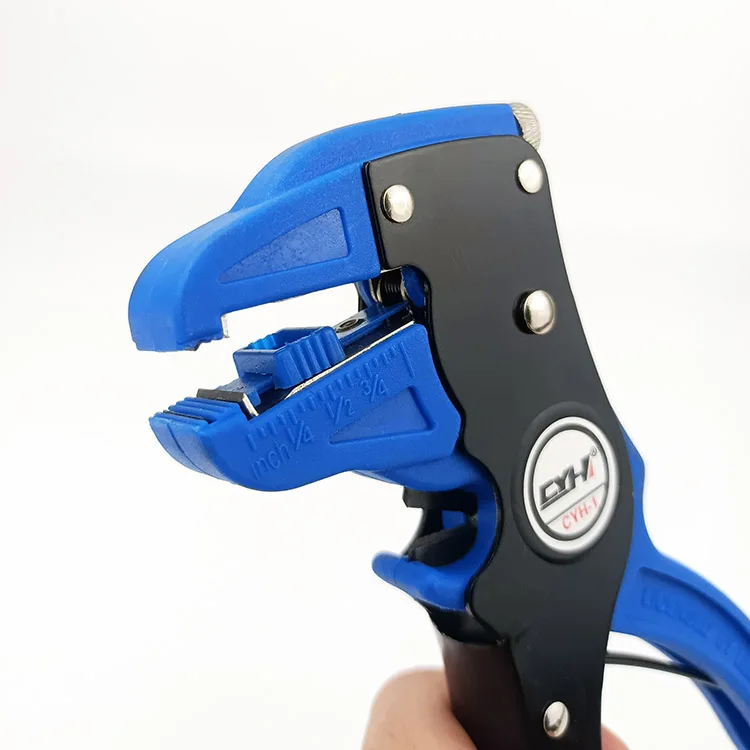 Bomurph Automatischer Abisolierer und -schneider, 2-in-1 verstellbares Abisolierwerkzeug für elektrische Kabel, Adlerzange – Detail 8