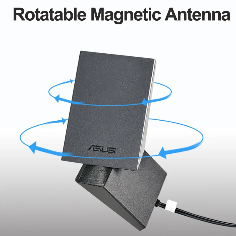 ASUS Original 2T2R WIFI Moving Antenna Dual Band Folding Rotating Aerial Signal Booster for Wireless Network Card Modem Router