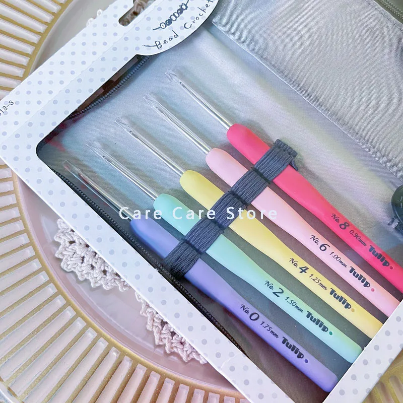 Crochet Tulip Set Tulip Crochet Hooks Set Tulip Needle Kit Embroidery Needle Bead Crochet Beading Needles