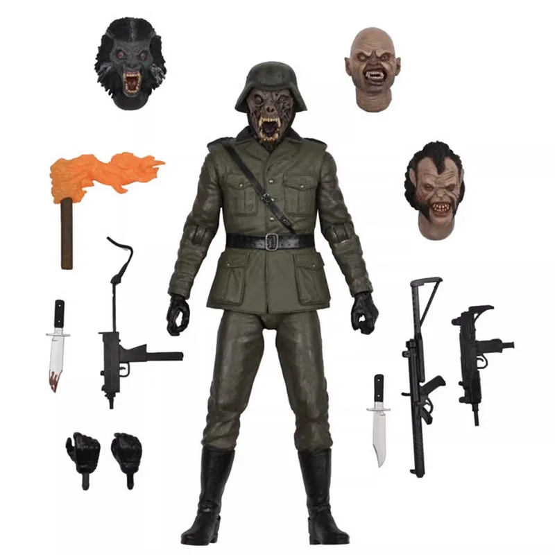 Un loup-garou américain à Londres modèle NECA 04950 cauchemar démons loup-garou soldat figurine d'action 7 pouces Figuras ornement Original