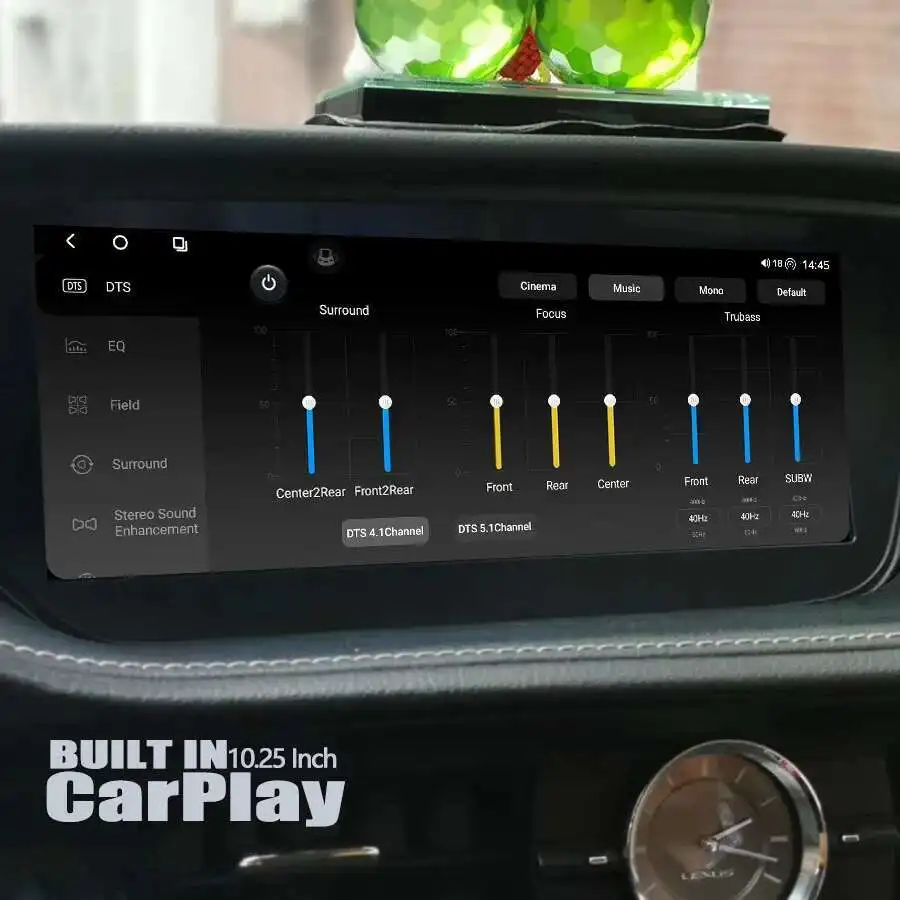 10,25-дюймовый экран Android 14, для Lexus ES350 ES400 ES250 ES300h CarPlay, автомобильное авторадио, стерео GPS-навигация, мультимедийный видеоплеер