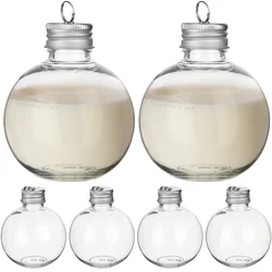10 Pcs Christmas Spherical Bottle Water Bottles Outdoor Juice Anti-leak Storage Multi-function Plastic Drinking Milk