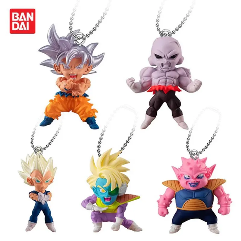 

Genuine Gacha Scale Model Dragon Ball Super UDM BURST Pendant Series Son Goku Jiren Action Figure Toys