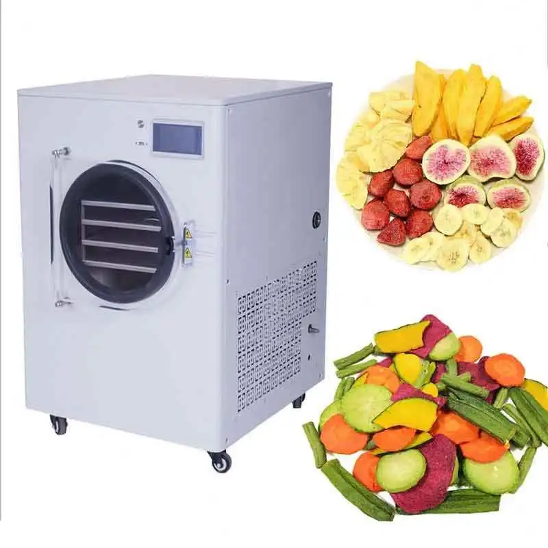 

Commercial and Home Mini Freeze Vacuum Dryer Machine for Fruit and Vegetables PLC and Motor Core Components Cold Equipment