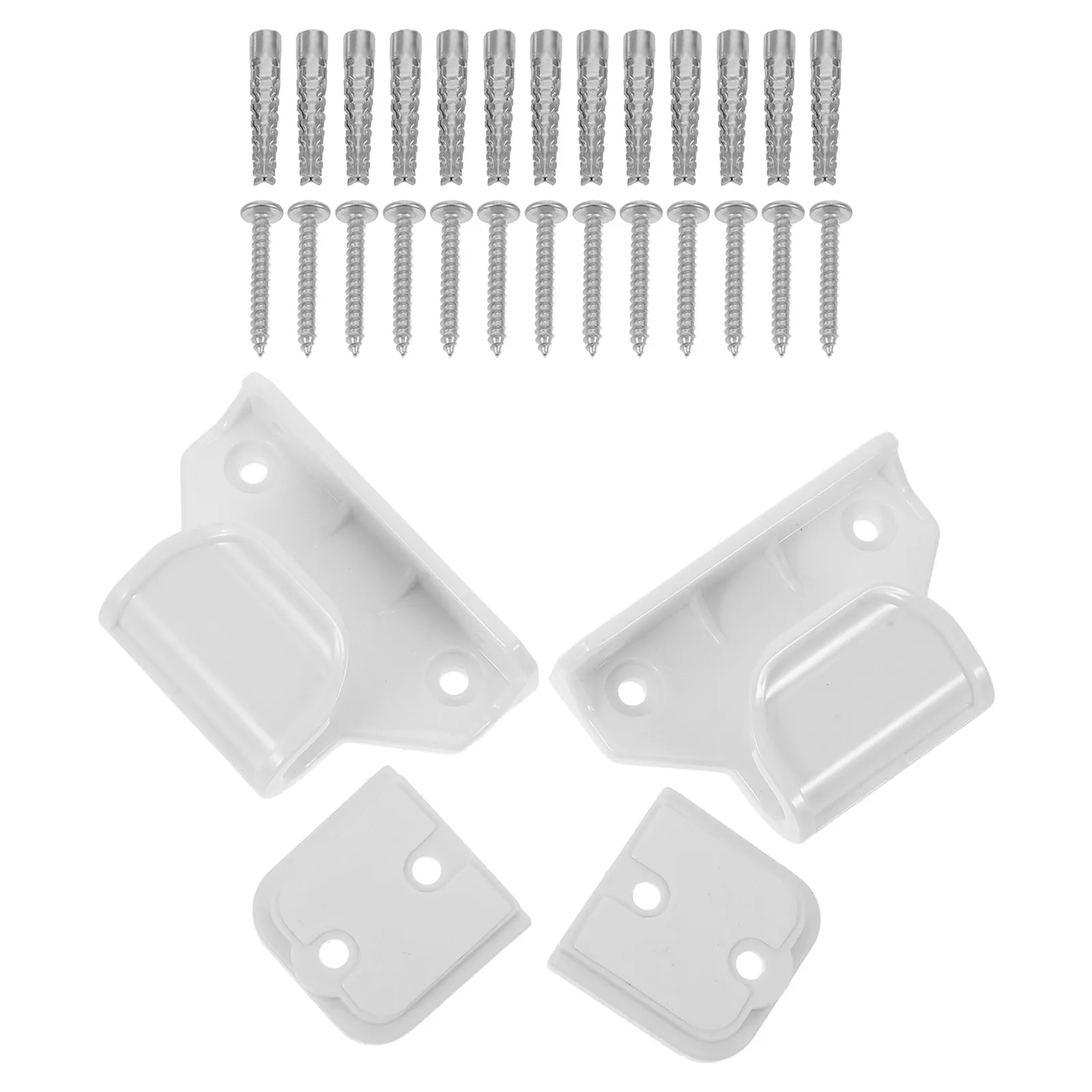 1Set Baby Safety Gate Parts Toddler Gates for Stairs Stair Gate Extension Hardware Replacement Plastic Playpen Stand Stabilizer