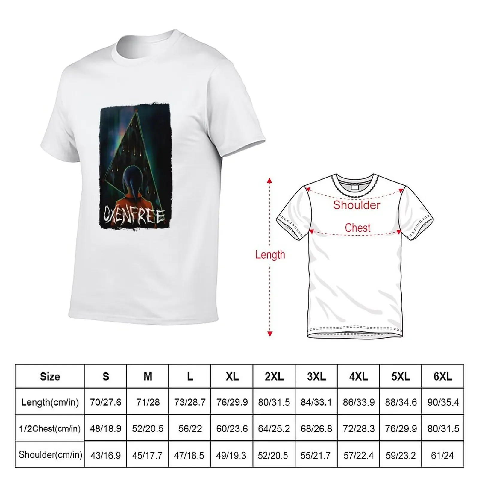 New oxenfree portal shirt T-Shirt aesthetic clothes plain t-shirt anime clothes graphic t shirt men workout shirt