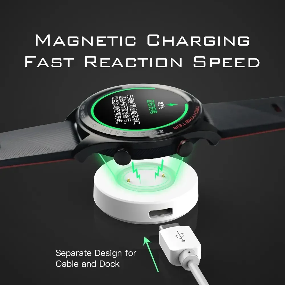 Smart Watch Charger Dock For Huawei Watch GT2 GT GT2e Honor Watch Magic 2 Pro USB C Magnetic Wireless Fast Charging Cable Base