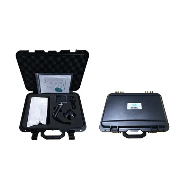 منظار الحنجرة بالفيديو عالي الدقة مقاس 3 بوصات معتمد من CE مع شفرات يمكن التخلص منها لتنبيب مجرى الهواء