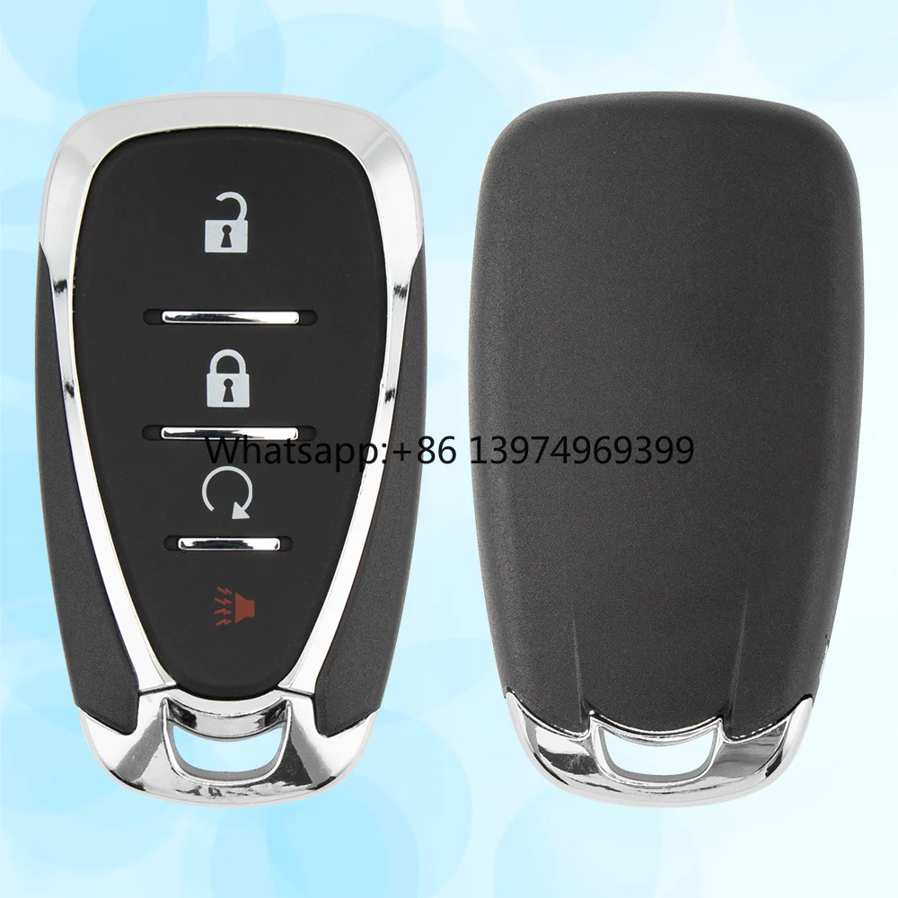 MS 4 Buttons Start Smart Keyless Car Remote Key Fob FCC ID HYQ4AA PN 13585722 13529664 13508767 for GM Chevrolet Vehicle Keys