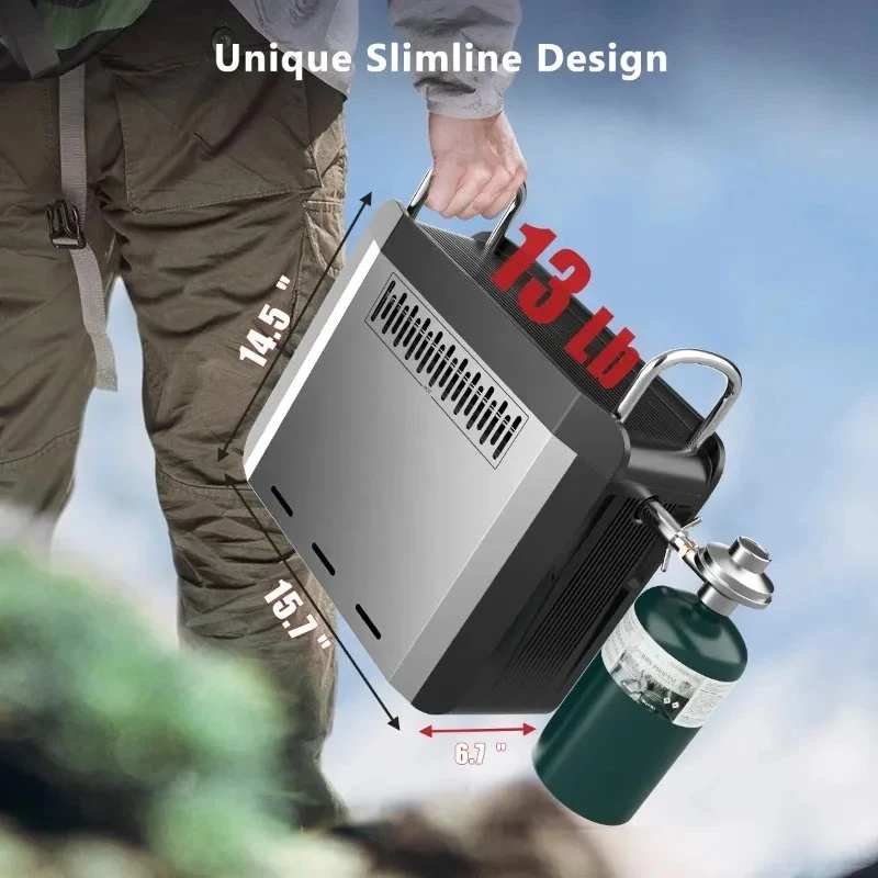 Outdoor Camping Rv Wholesale Portable Competitive Price Attractive Design Propane Tankless Heat Pump  Water Heater Geyser