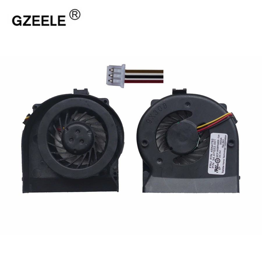 GZEELE Laptops Replacements Cpu Cooling Fans Fit For IBM Thinkpad X200 X201I X201 Notebook Computer Accessories Cooler Fans NEW