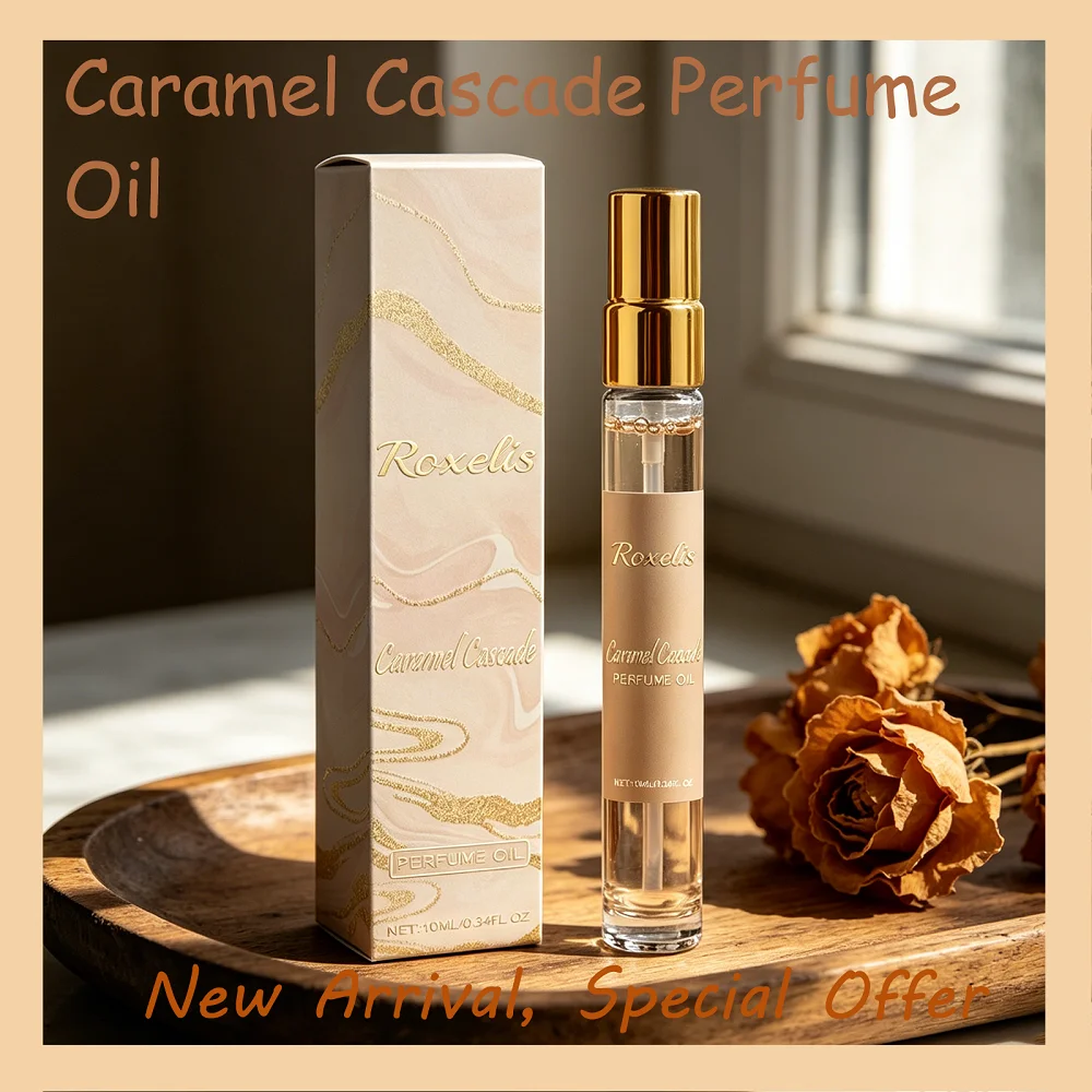 

Roxelis 10ml Sweet Caramel Perfume Elegant Charming Lasting Aroma Release Dating Romantic Natural Fresh Light Fragrance Perfume