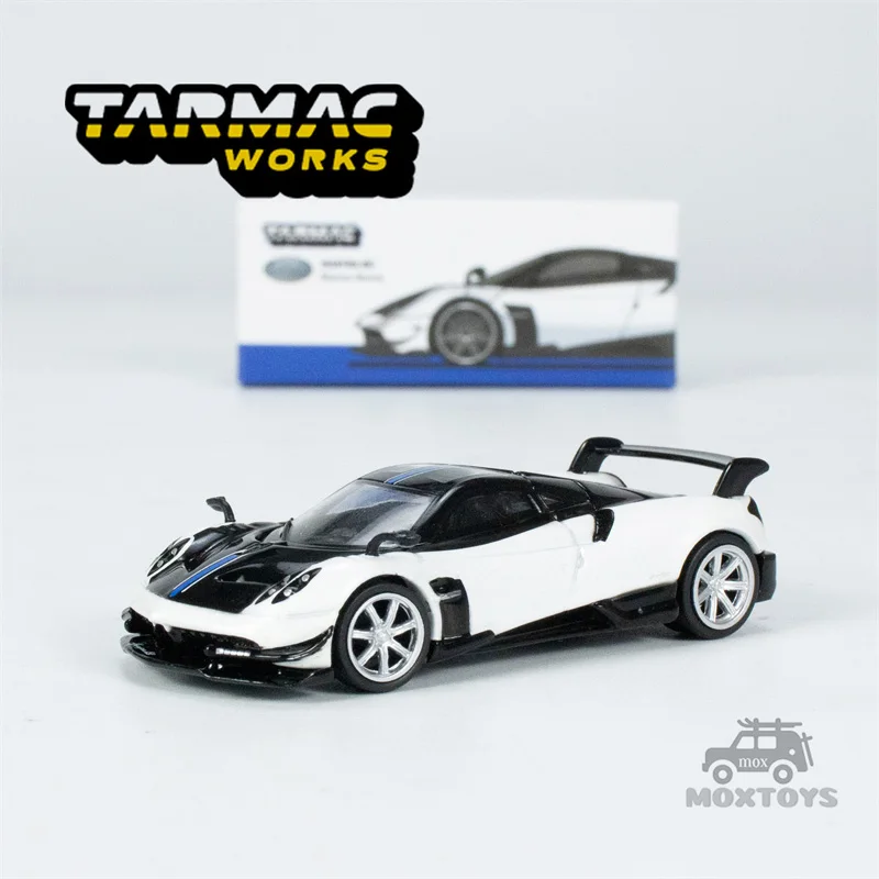 Tarmac Works 1:64 Pagani Huayra BC Bianco Benny Diecast Model Car