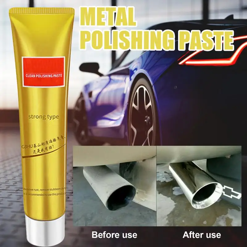 Ultimate Metal Polishing Cream Knife Machine Polishing Wax Mirror Ceramic Watch Polishing Paste Rust Remover Car Accessories