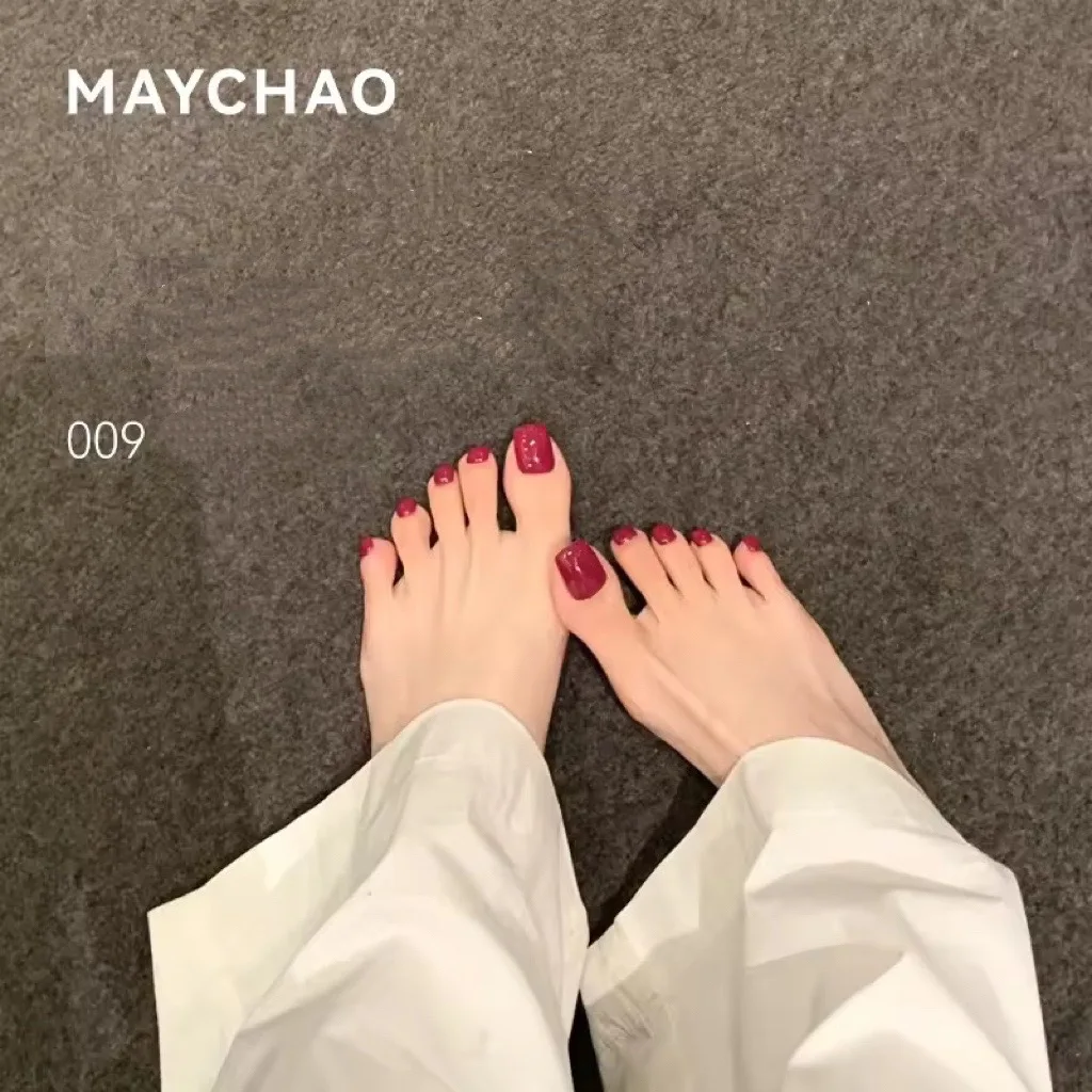 MAYCHAO Red Series Gel Nail Polish Soak Off UV Led Nail Gel Base Top Coat Nail Polish Long Lasting Nail Art 7.3ml DIY at Home